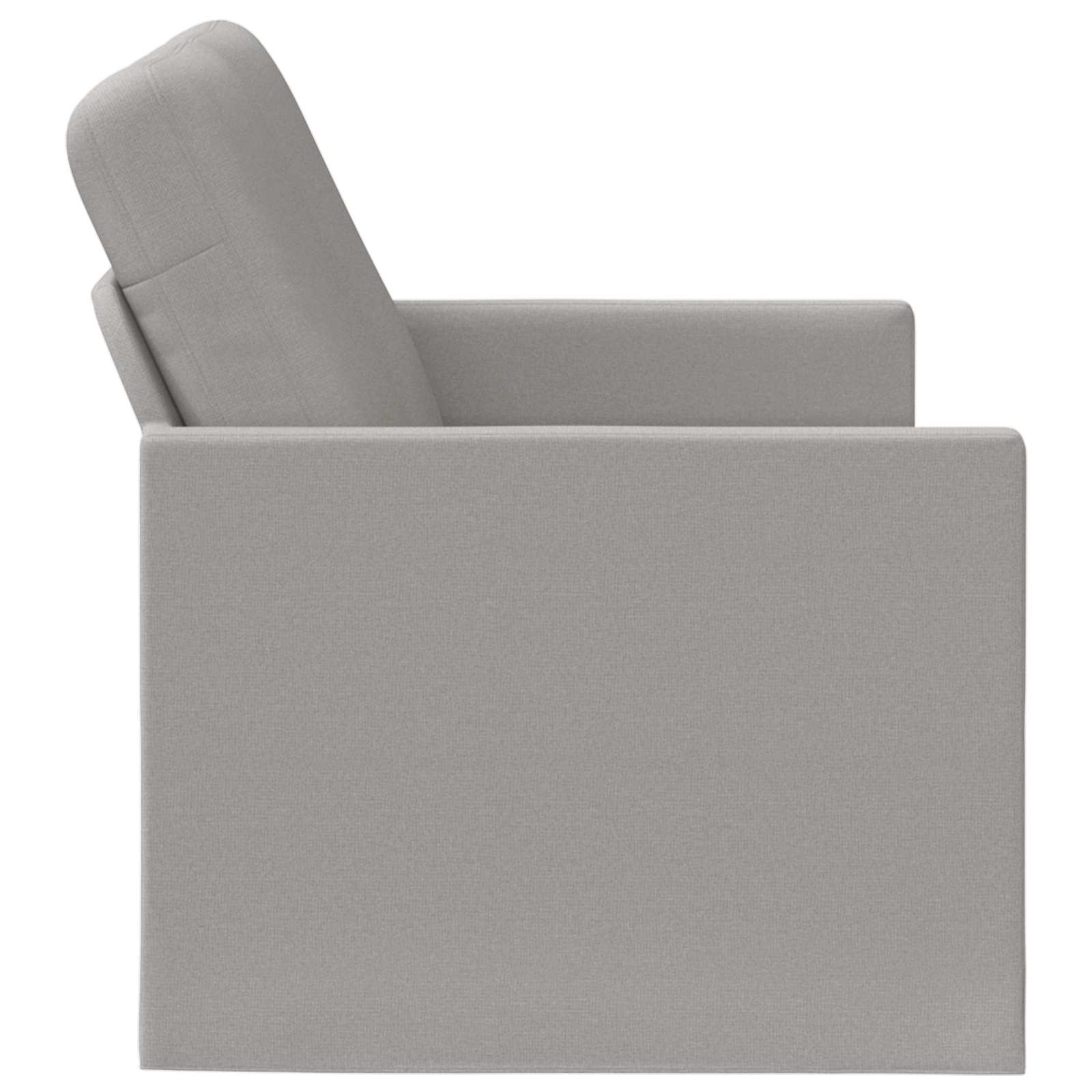 2-zits bank Wolkengrijs 150 x 81 x 82 cm Stof