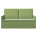 2-zits bank Lichtgroen 150 x 81 x 82 cm fluweel