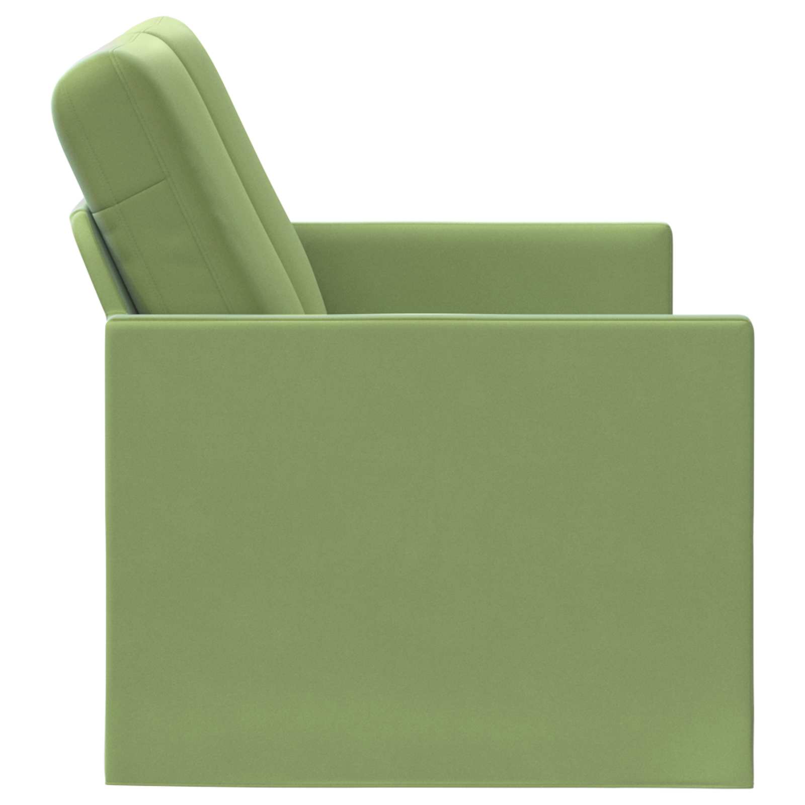 2-zits bank Lichtgroen 150 x 81 x 82 cm fluweel
