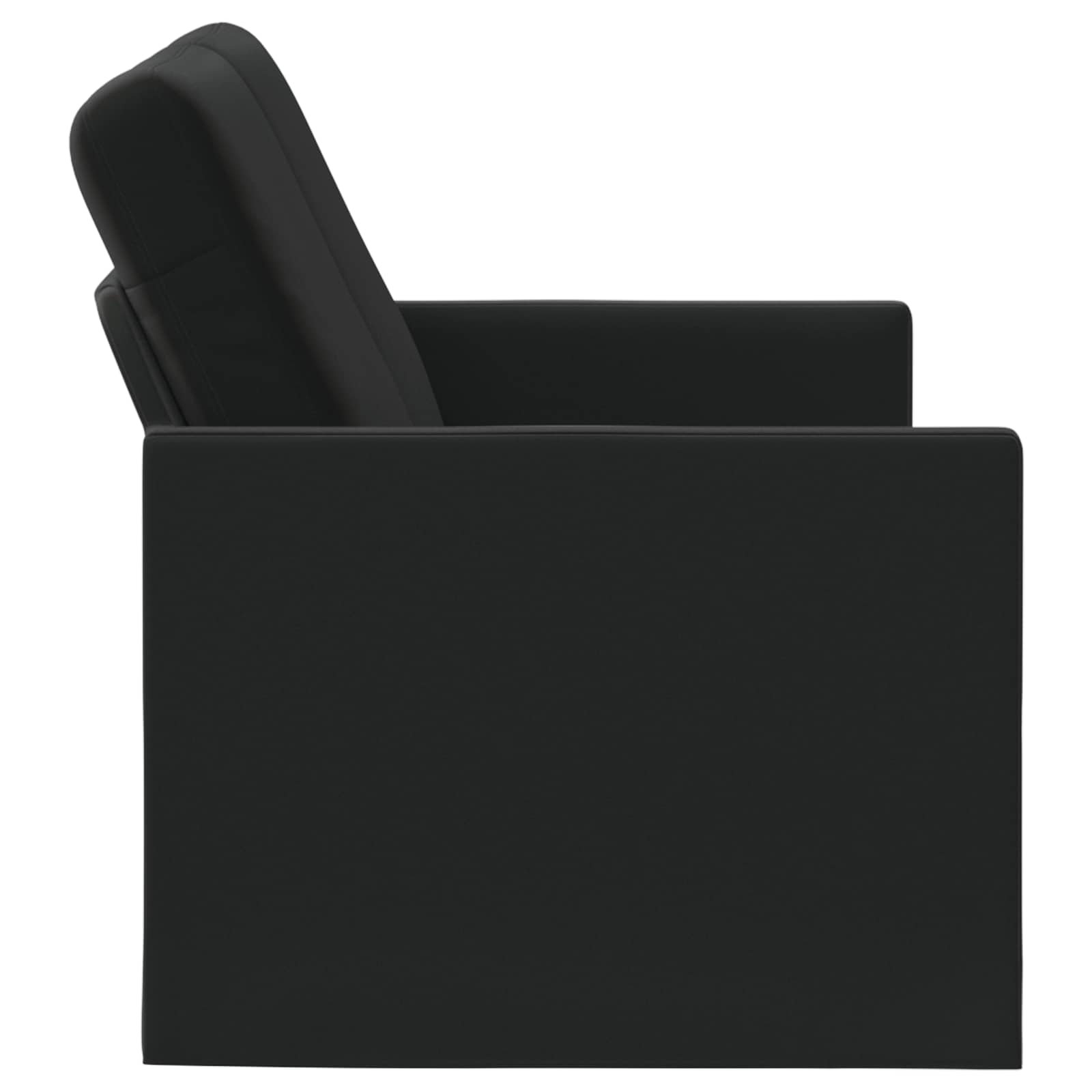 2-zits bank Zwart 150 x 81 x 82 cm fluweel