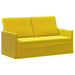 2-zits bank Geel 150 x 81 x 82 cm fluweel