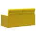 2-zits bank Geel 150 x 81 x 82 cm fluweel