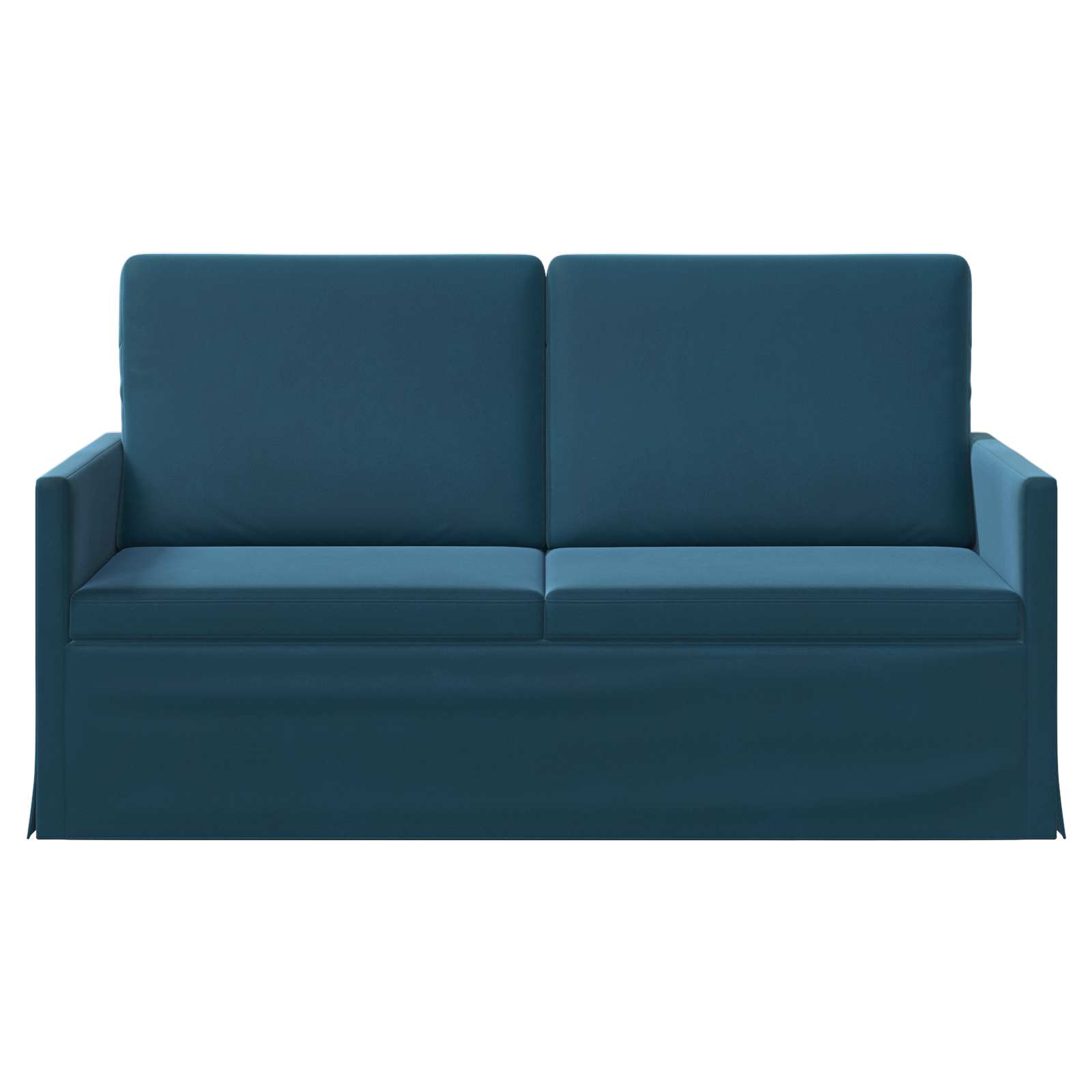 2-zits bank Blauw 150 x 81 x 82 cm fluweel