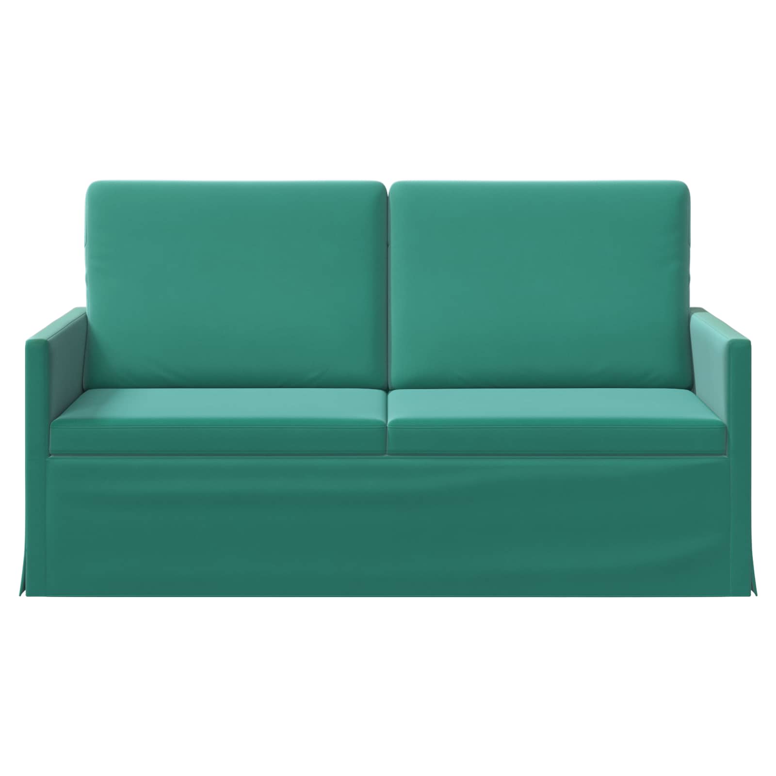 2-zits bank Turquoise 150 x 81 x 82 cm fluweel