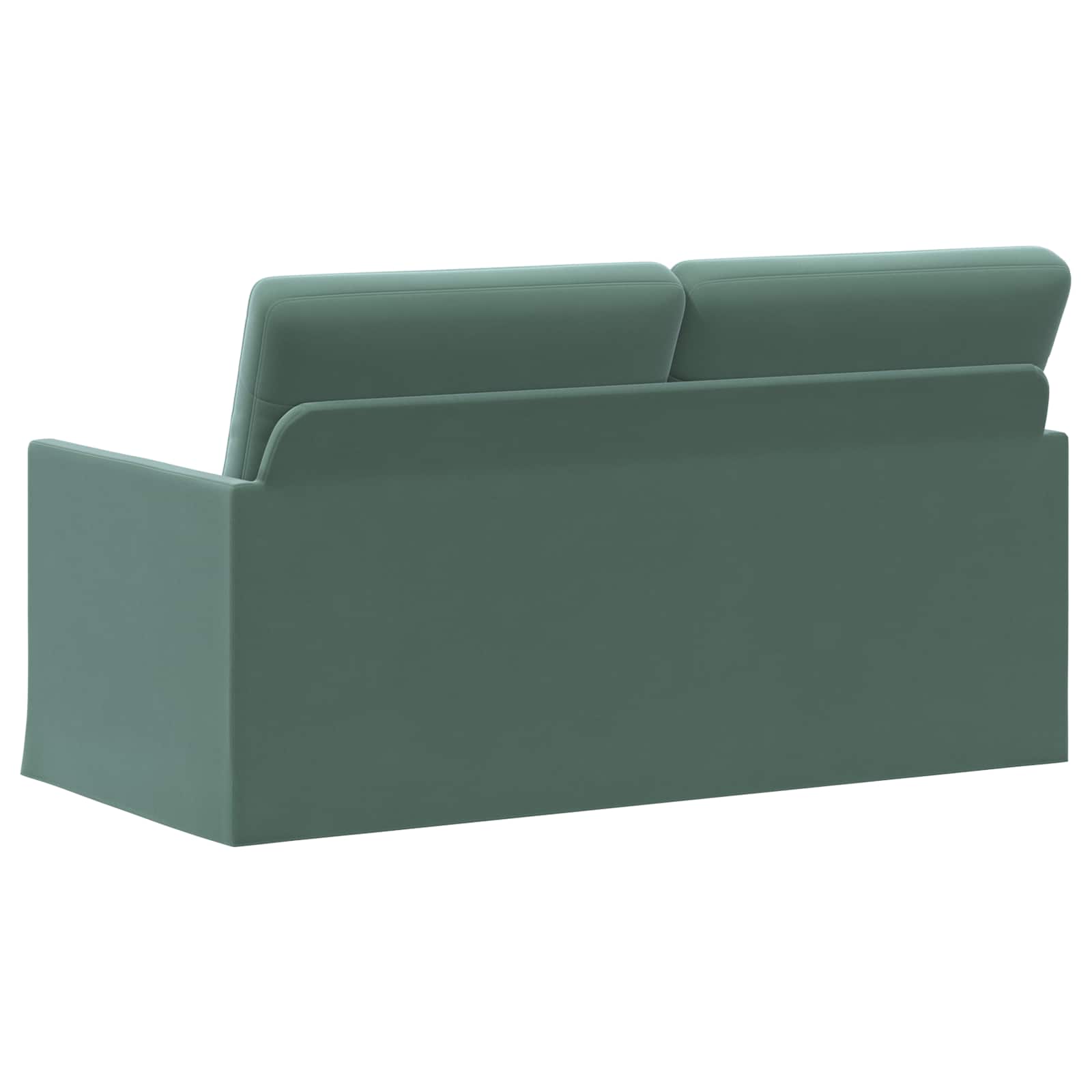 2-zits bank Zeegroen 150 x 81 x 82 cm fluweel