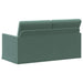 2-zits bank Zeegroen 150 x 81 x 82 cm fluweel