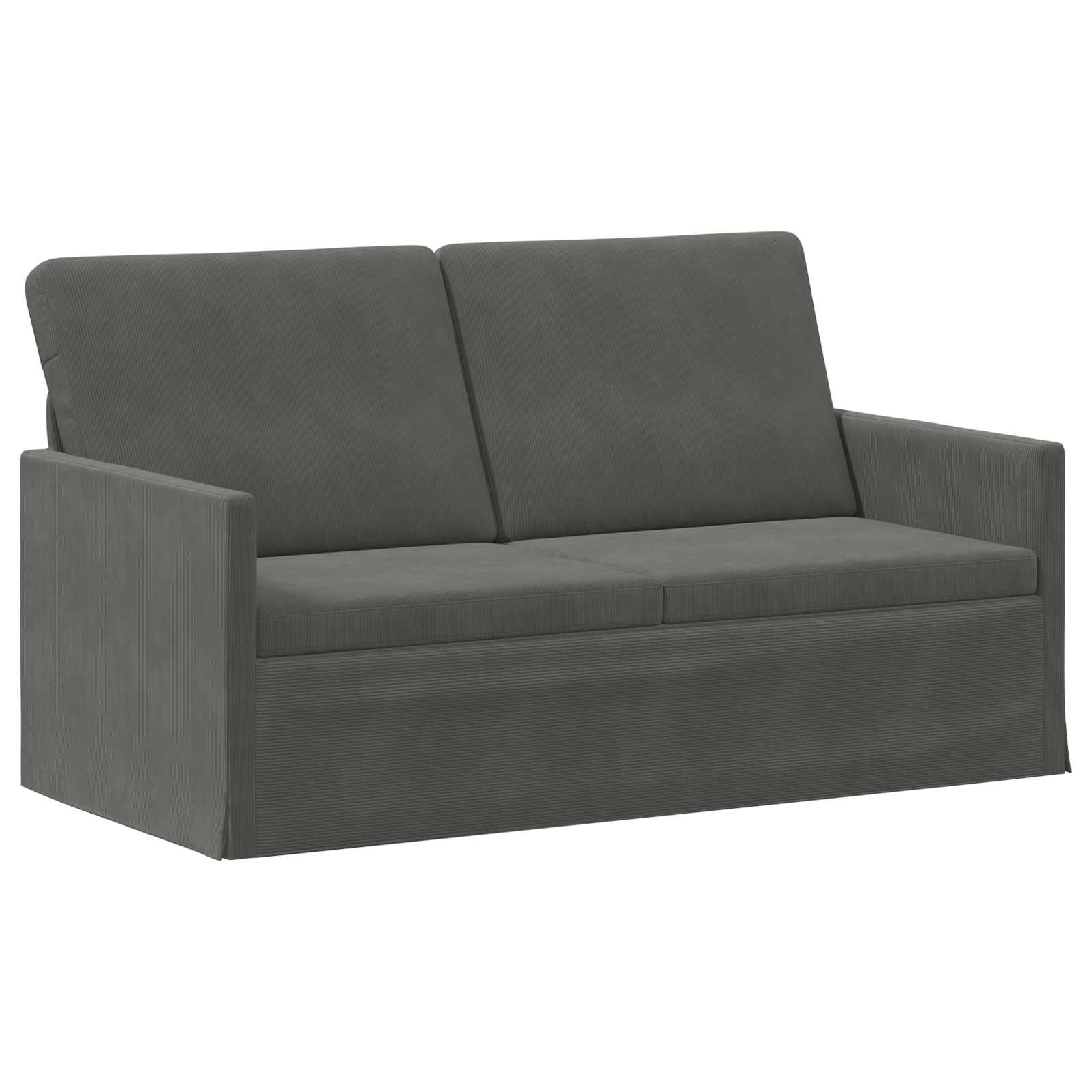 2-zits bank Donkergrijs 150 x 81 x 82 cm Katoen Stof