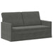 2-zits bank Donkergrijs 150 x 81 x 82 cm Katoen Stof