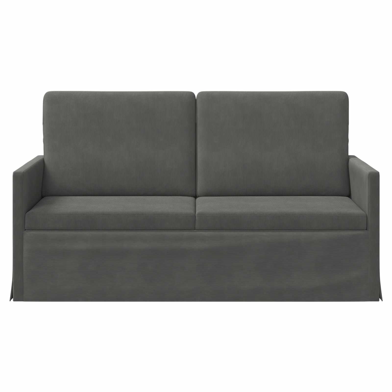 2-zits bank Donkergrijs 150 x 81 x 82 cm Katoen Stof