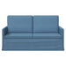 2-zits bank Blauw 150 x 81 x 82 cm Katoen Stof