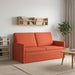2-zits bank Rood-oranje 150 x 81 x 82 cm Katoen Stof
