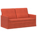2-zits bank Rood-oranje 150 x 81 x 82 cm Katoen Stof