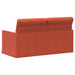 2-zits bank Rood-oranje 150 x 81 x 82 cm Katoen Stof