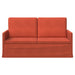 2-zits bank Rood-oranje 150 x 81 x 82 cm Katoen Stof