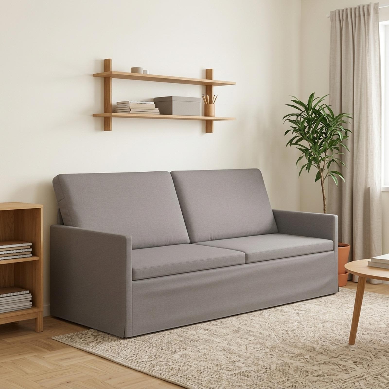 3-zits bank Taupe 190 x 81 x 82 cm Stof