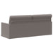 3-zits bank Taupe 190 x 81 x 82 cm Stof