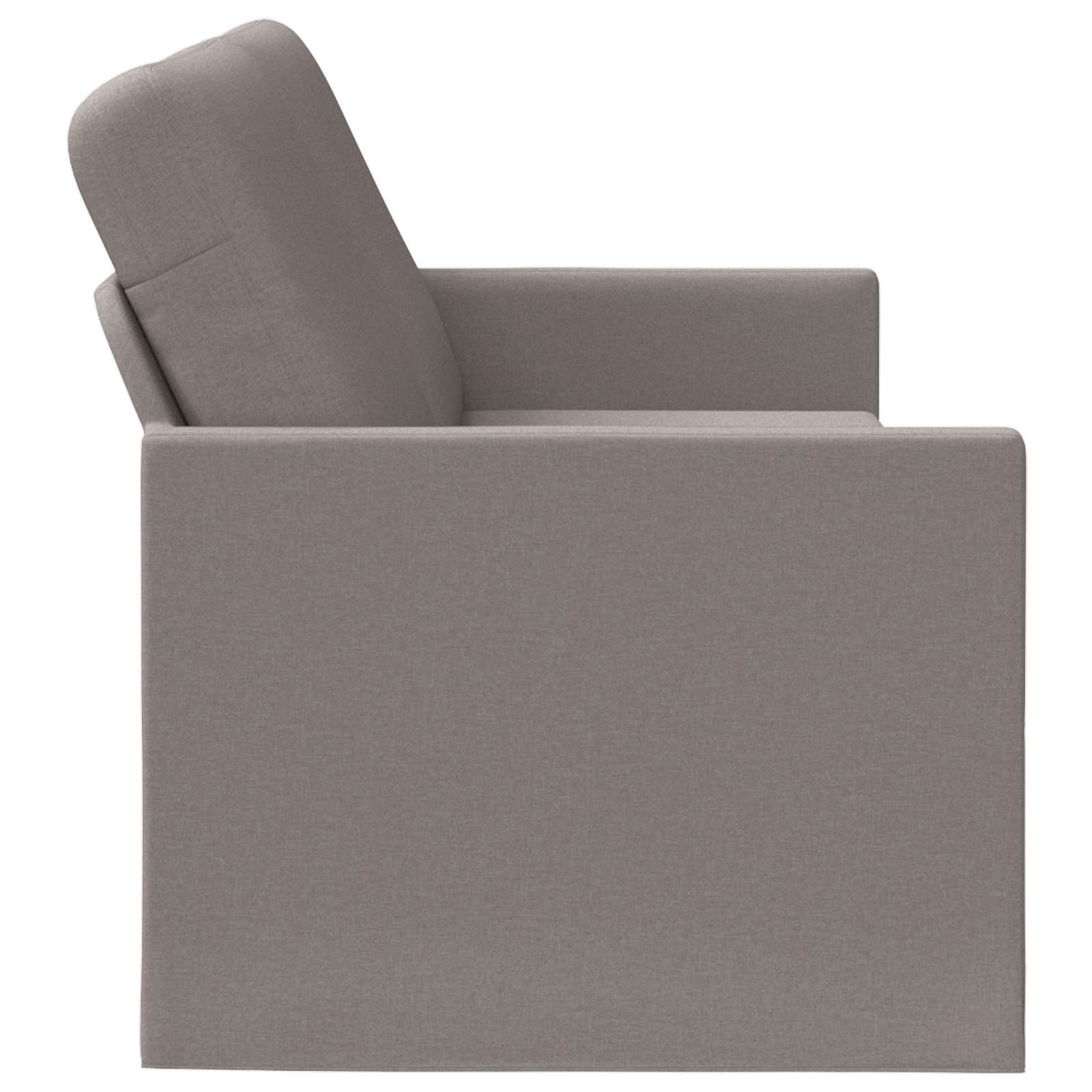 3-zits bank Taupe 190 x 81 x 82 cm Stof