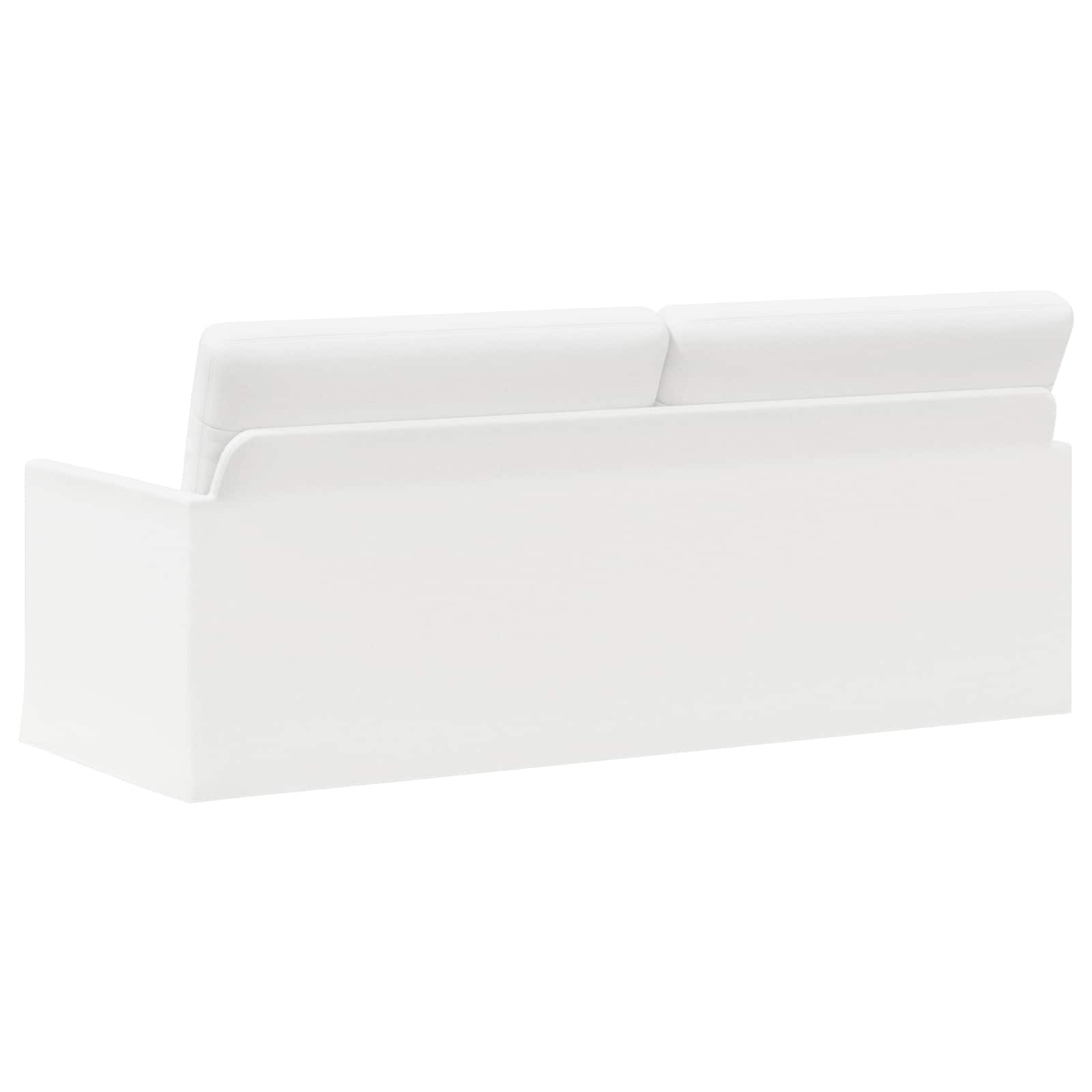 3-zits bank Wit 190 x 81 x 82 cm Stof