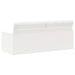 3-zits bank Wit 190 x 81 x 82 cm Stof