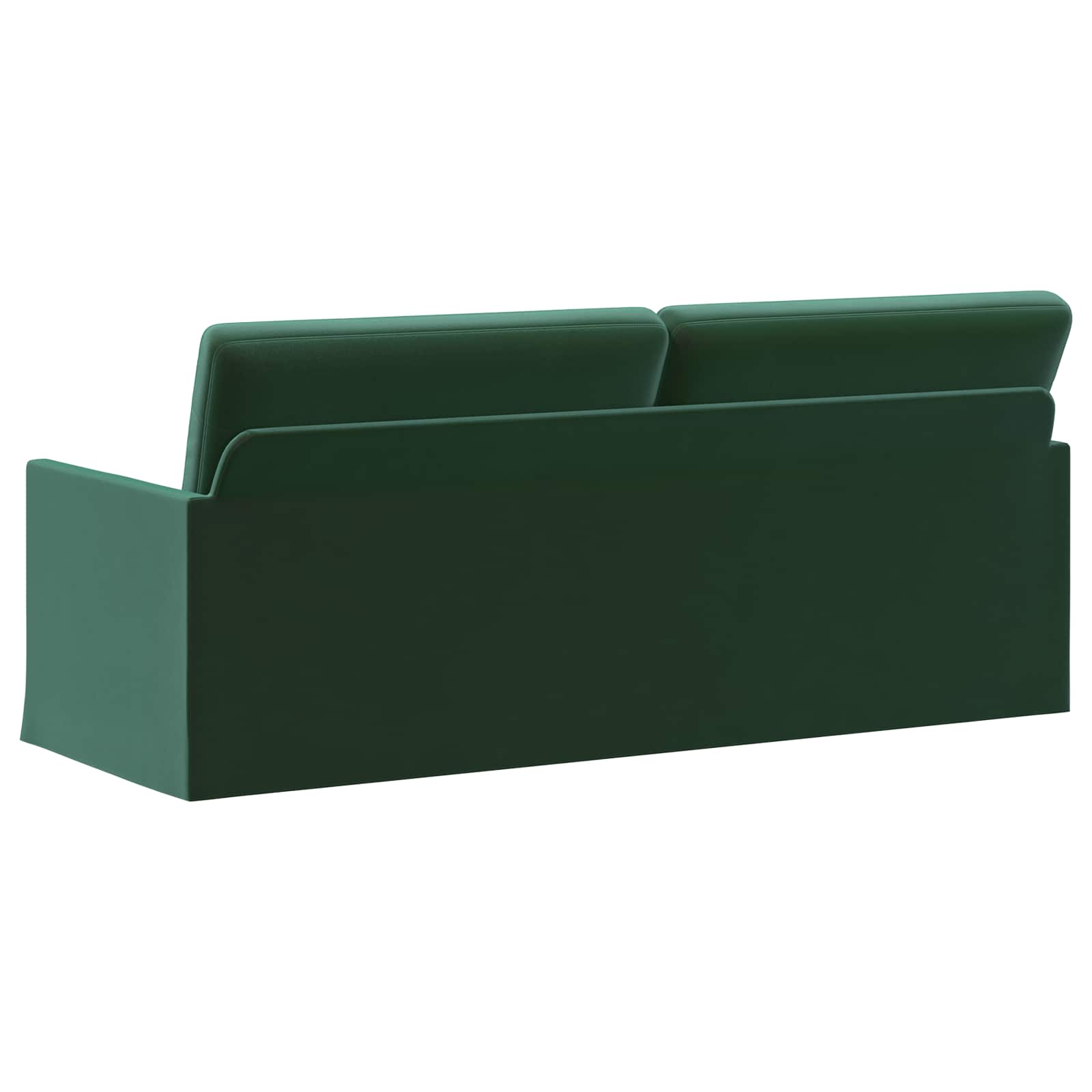 3-zits bank Donkergroen 190 x 81 x 82 cm fluweel