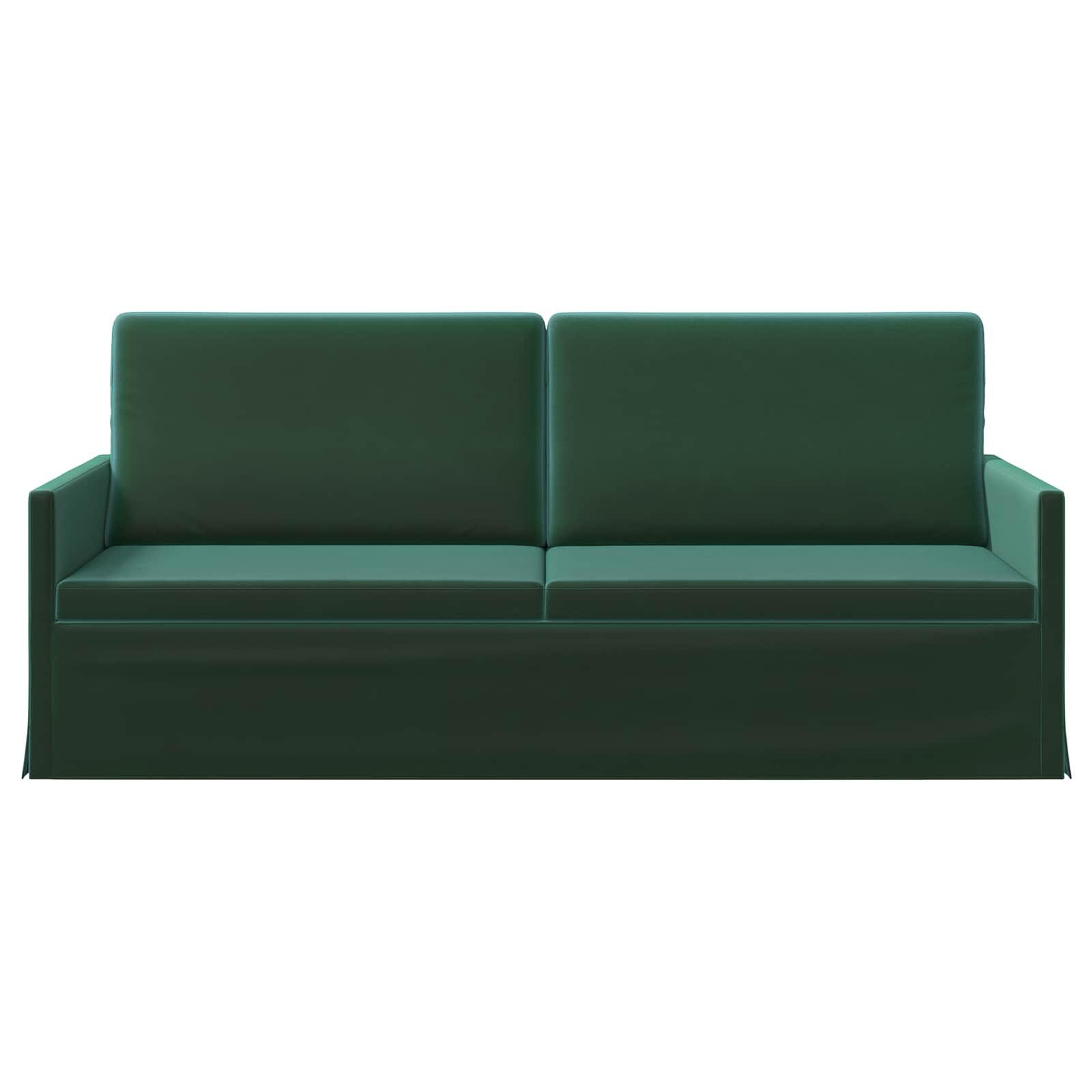 3-zits bank Donkergroen 190 x 81 x 82 cm fluweel