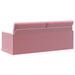 3-zits bank Roze 190 x 81 x 82 cm fluweel