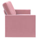 3-zits bank Roze 190 x 81 x 82 cm fluweel