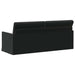3-zits bank Zwart 190 x 81 x 82 cm fluweel