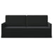 3-zits bank Zwart 190 x 81 x 82 cm fluweel
