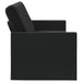 3-zits bank Zwart 190 x 81 x 82 cm fluweel