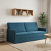 3-zits bank Blauw 190 x 81 x 82 cm fluweel