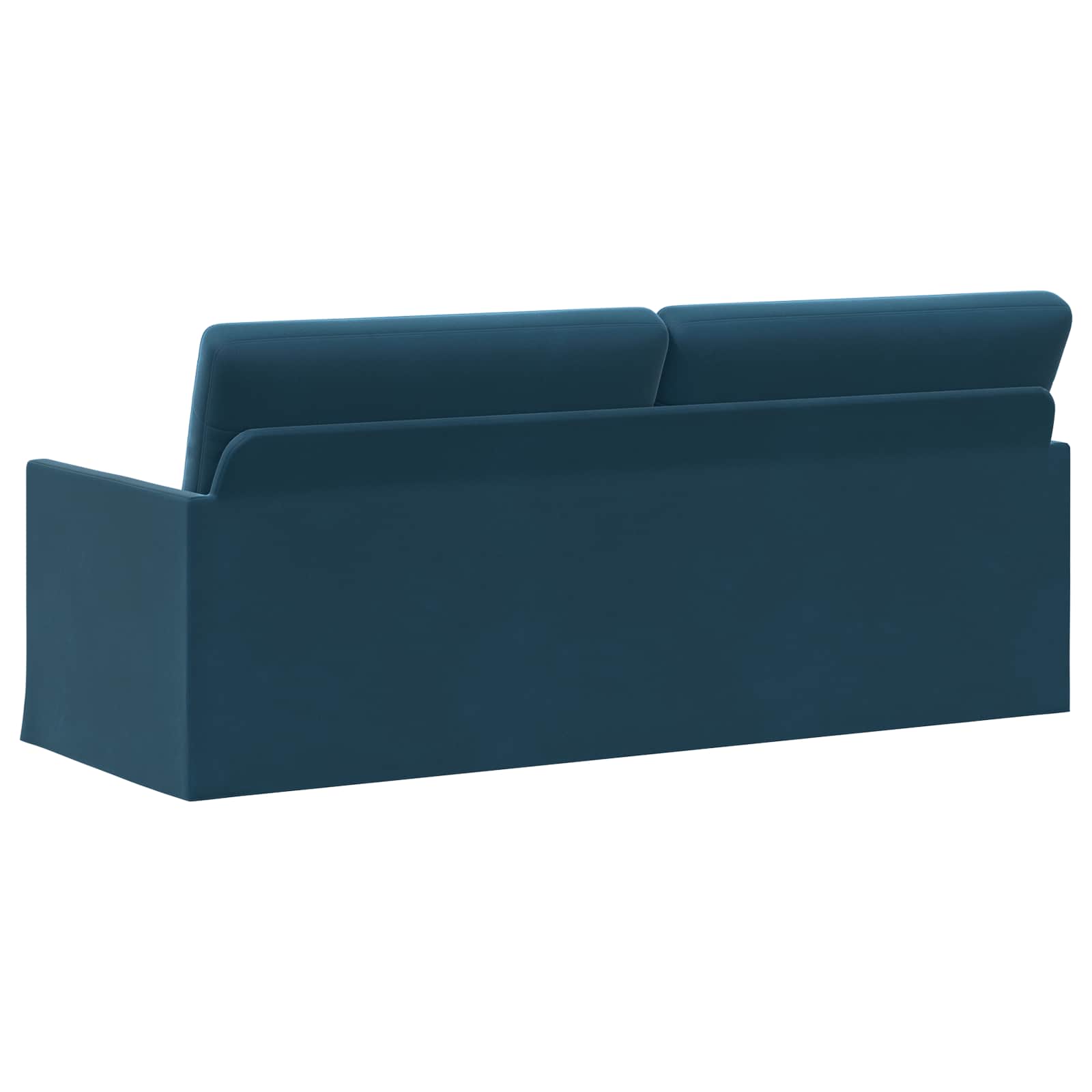 3-zits bank Blauw 190 x 81 x 82 cm fluweel