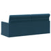 3-zits bank Blauw 190 x 81 x 82 cm fluweel