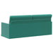 3-zits bank Turquoise 190 x 81 x 82 cm fluweel