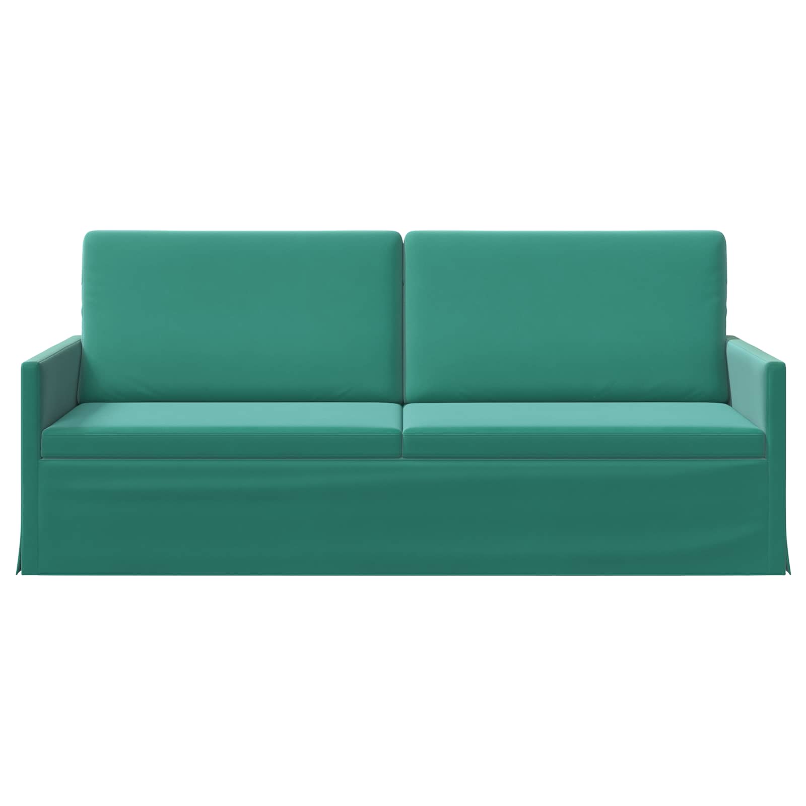 3-zits bank Turquoise 190 x 81 x 82 cm fluweel