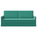 3-zits bank Turquoise 190 x 81 x 82 cm fluweel
