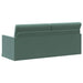 3-zits bank Zeegroen 190 x 81 x 82 cm fluweel
