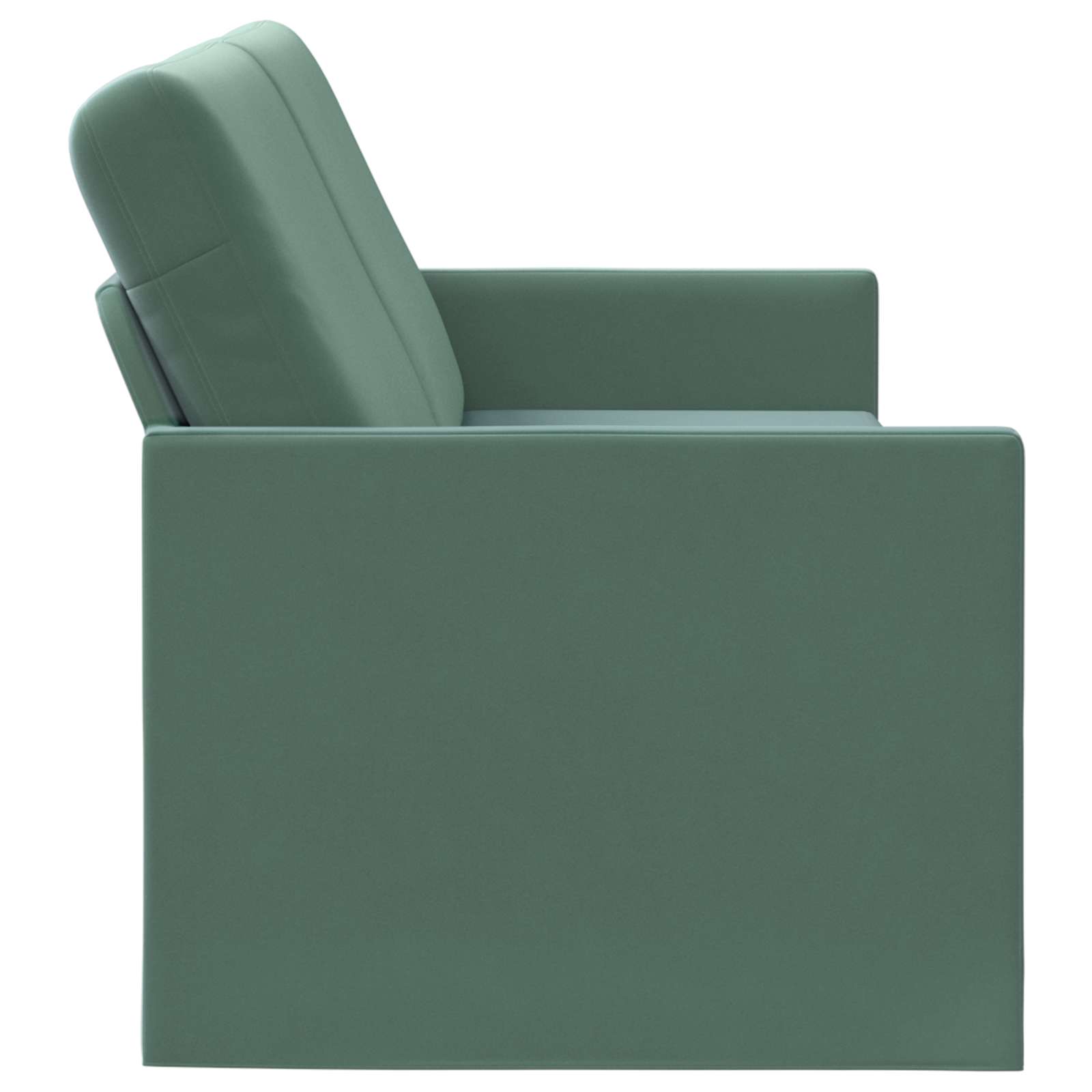 3-zits bank Zeegroen 190 x 81 x 82 cm fluweel