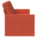 3-zits bank Rood-oranje 190 x 81 x 82 cm Katoen Stof