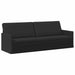3-zits bank Zwart 220 x 81 x 82 cm Stof