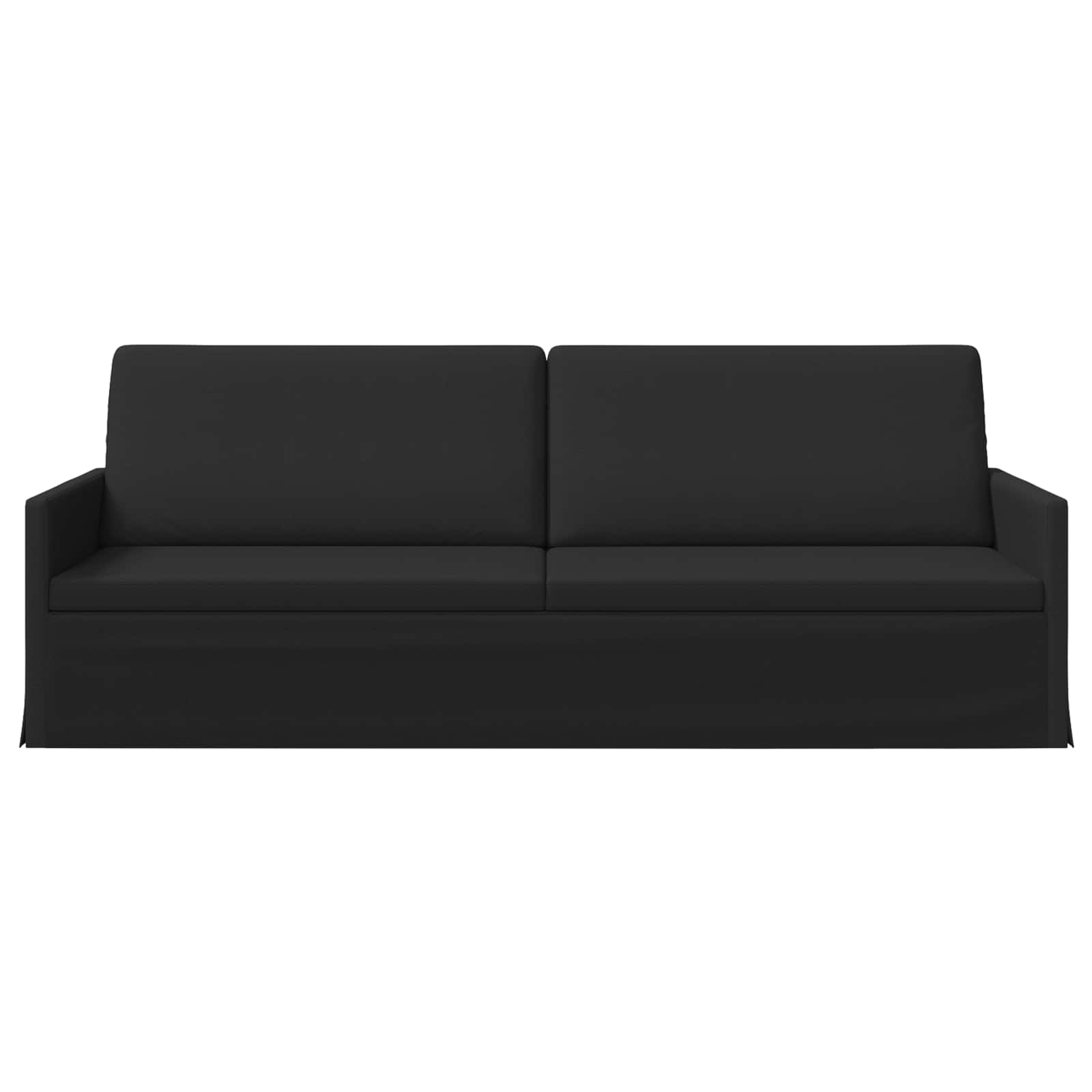 3-zits bank Zwart 220 x 81 x 82 cm Stof
