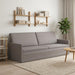 3-zits bank Taupe 220 x 81 x 82 cm Stof