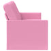 3-zits bank Roze 220 x 81 x 82 cm Stof
