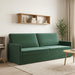 3-zits bank Donkergroen 220 x 81 x 82 cm fluweel
