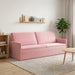 3-zits bank Roze 220 x 81 x 82 cm fluweel