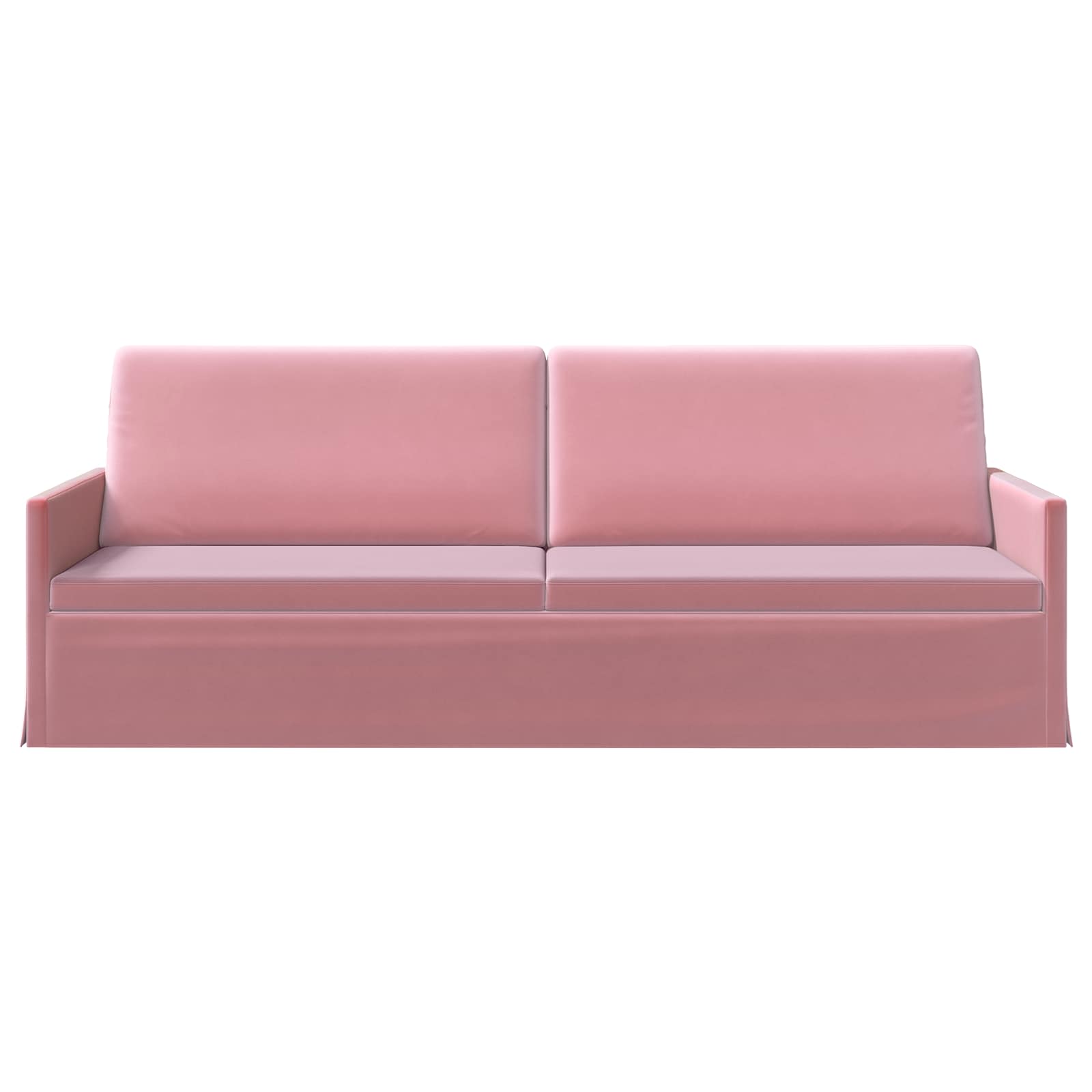3-zits bank Roze 220 x 81 x 82 cm fluweel