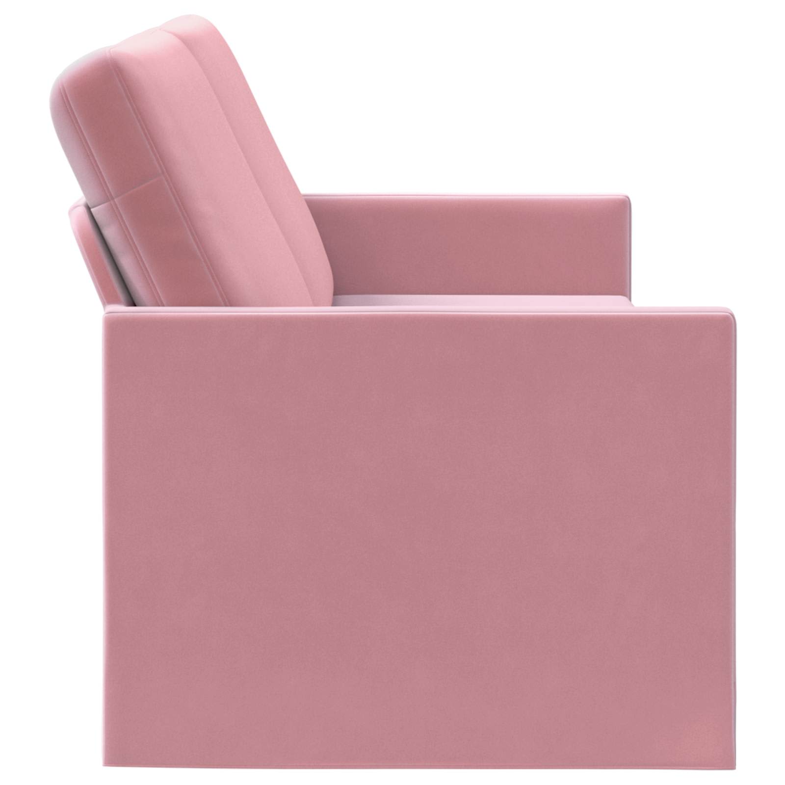 3-zits bank Roze 220 x 81 x 82 cm fluweel