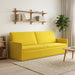 3-zits bank Geel 220 x 81 x 82 cm fluweel