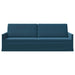 3-zits bank Blauw 220 x 81 x 82 cm fluweel