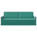 3-zits bank Turquoise 220 x 81 x 82 cm fluweel
